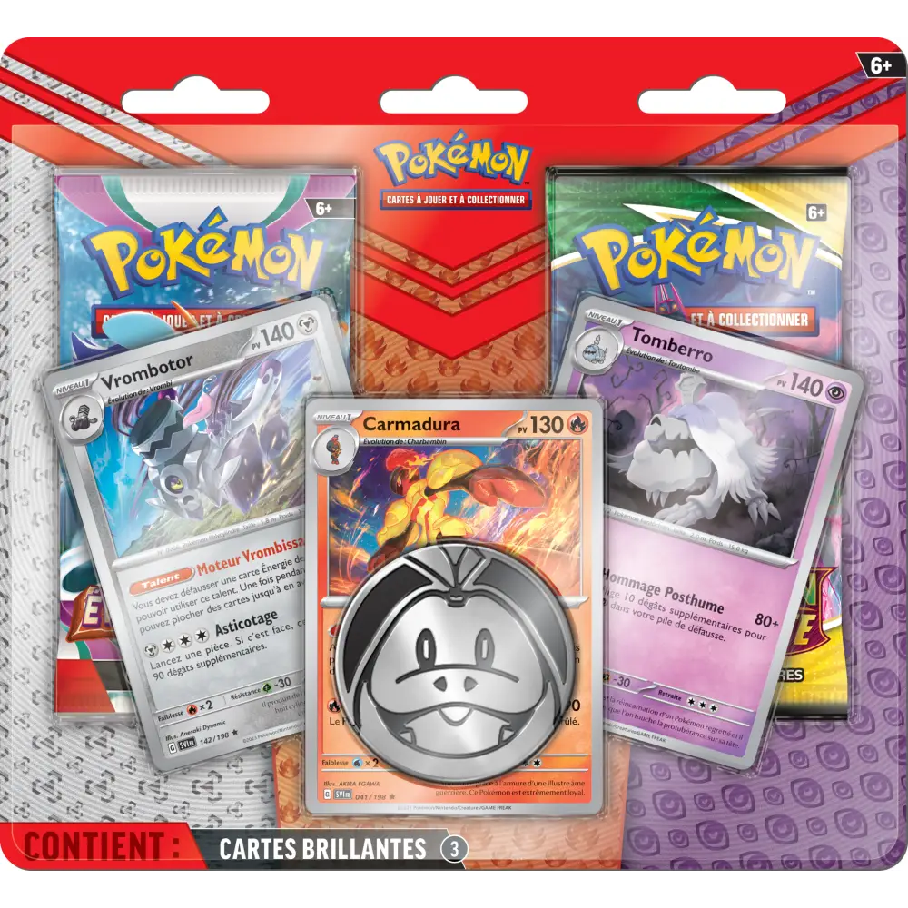 Duo Pack - Pack amélioré de 2 boosters Blister 2023 - FR - Poke-Geek