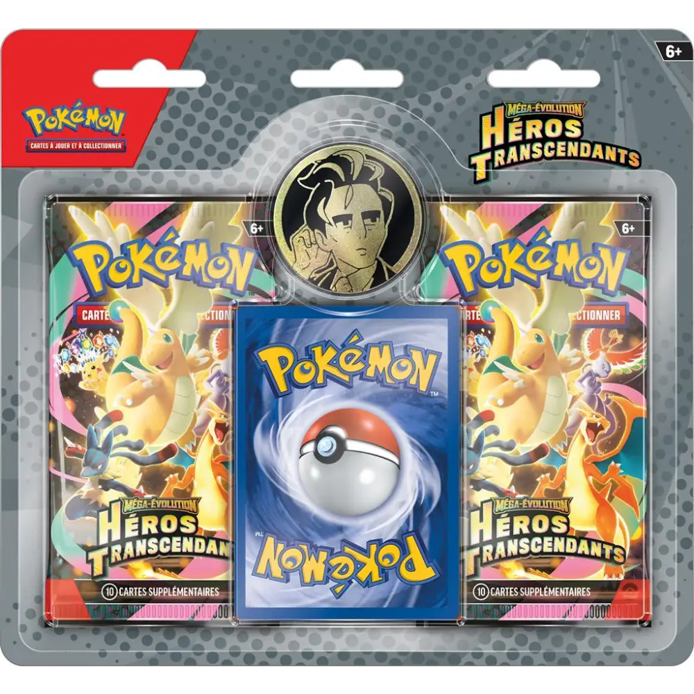 Duopack Pokémon - Héros Transcendants ME02.5 - Illustration aléatoire - Scellé - FR - Poke-Geek