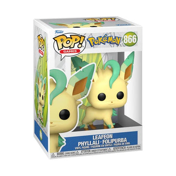 Funko Pop! Games: Pokémon - Phyllali, La Figurine Distinguée pour Fans et Collectionneurs - Poke-Geek