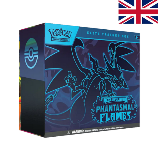 Elite Trainer Box Mega Evolution ME02: Phantasmal Flames ⚠️Version ANGLAISE