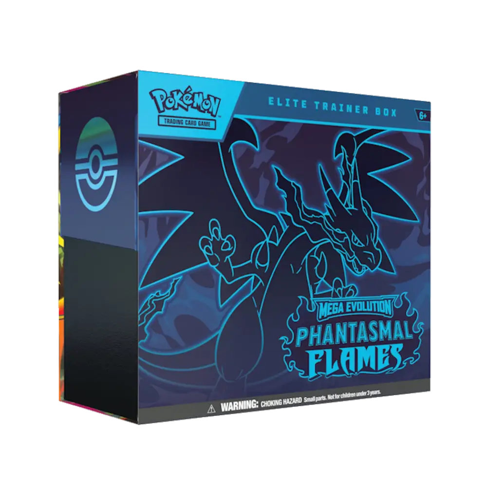 Elite Trainer Box Mega Evolution ME02: Phantasmal Flames ⚠️Version ANGLAISE - Poke-Geek