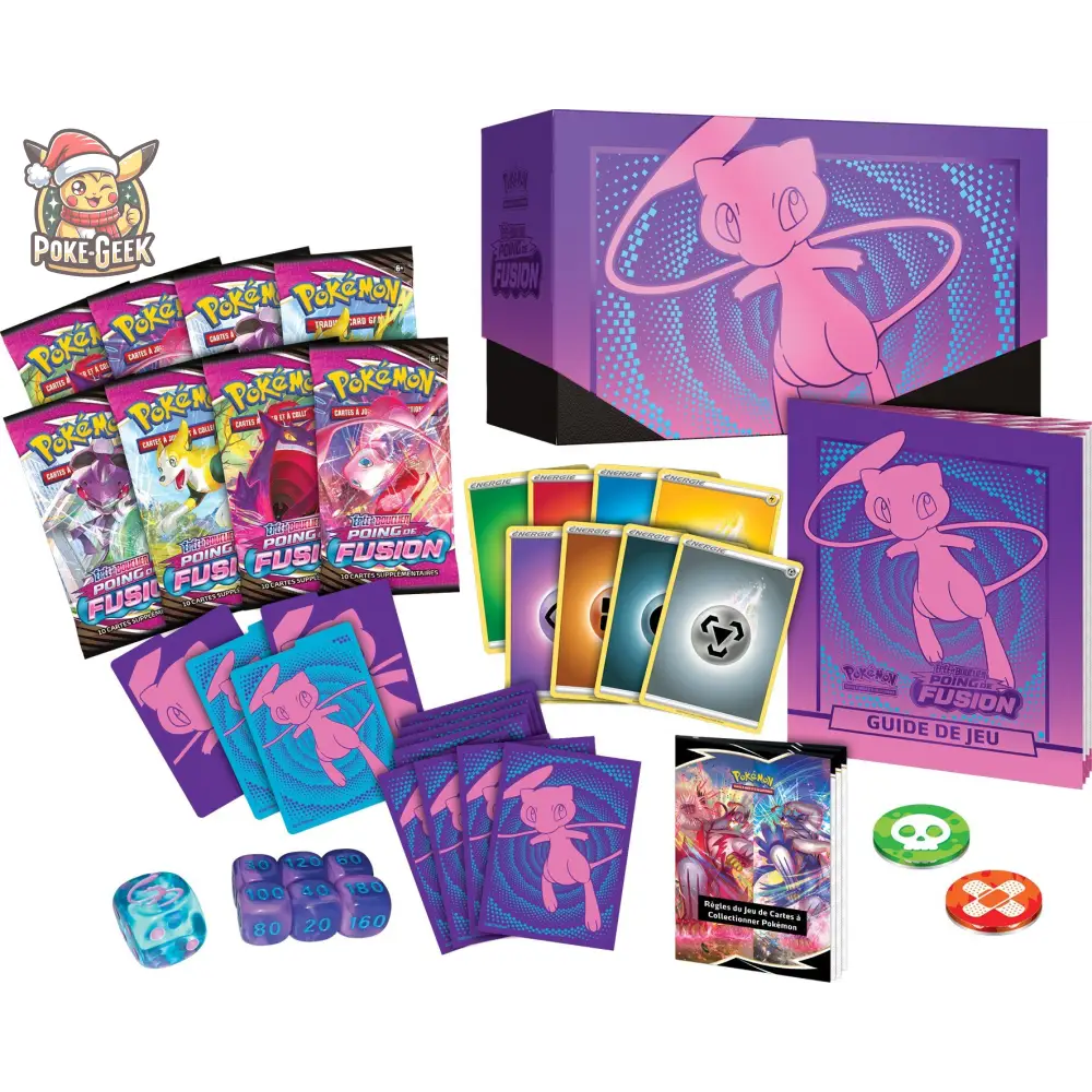 ETB EB08 Poing de Fusion – Coffret Dresseur Élite Mew – Français - Poke-Geek
