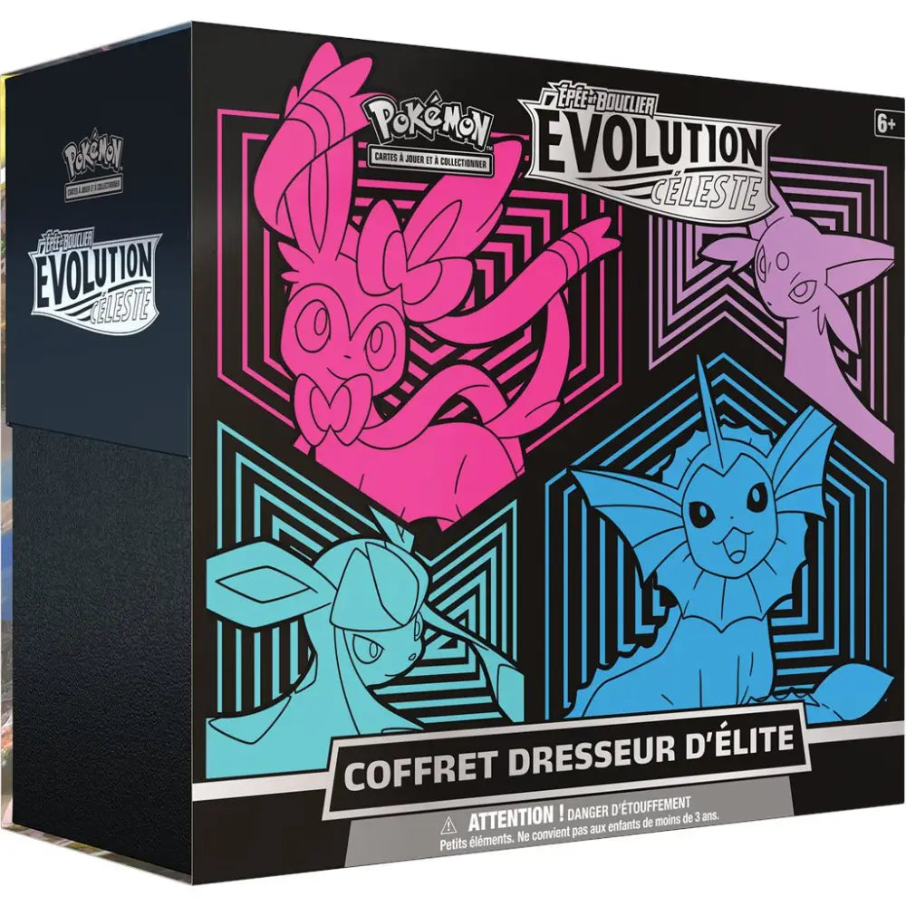 ETB évolution céleste – Coffret Dresseur Elite Nymphali - Poke-Geek