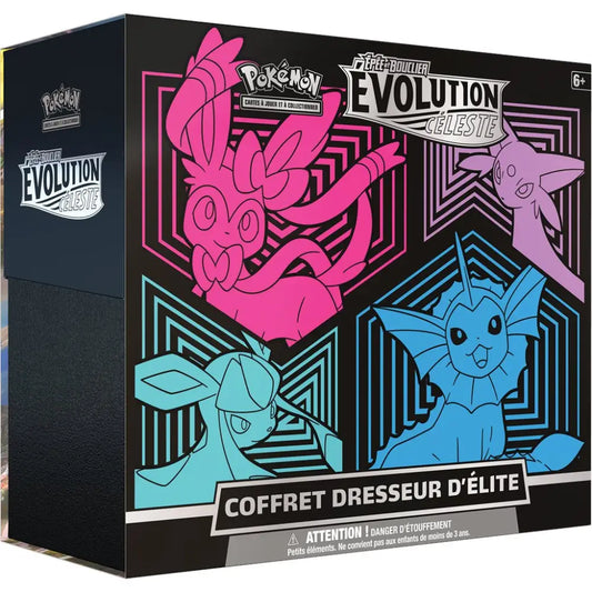 ETB évolution céleste – Coffret Dresseur Elite Nymphali