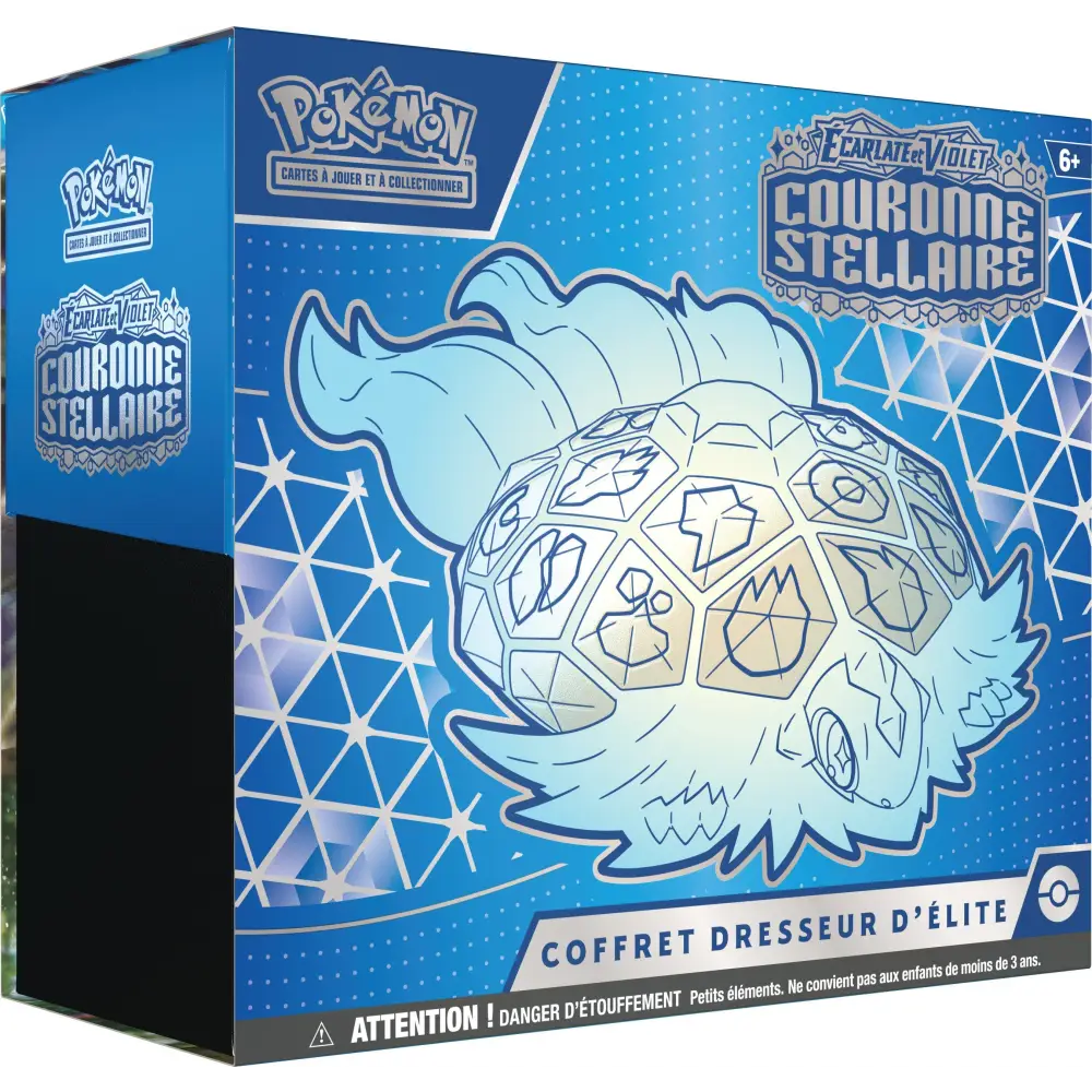 ETB Pokémon Couronne Stellaire EV 7 – Coffret Dresseur D’Élite - Poke-Geek