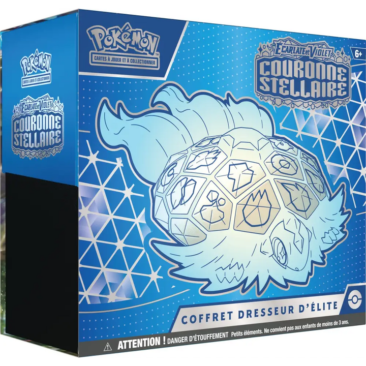 ETB Pokémon Couronne Stellaire EV 7 – Coffret Dresseur D’Élite