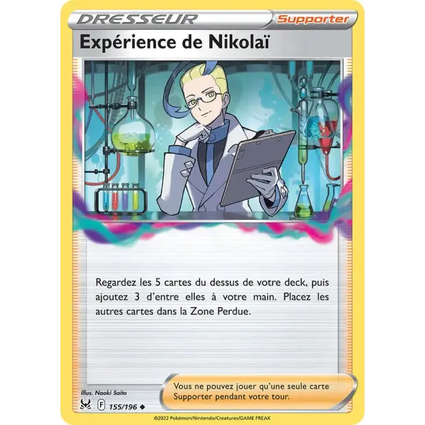 Expérience de Nikolaï - EB Origine Perdue - 155/196