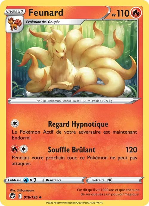 Feunard 18/195 — EB12 – Tempête Argentée