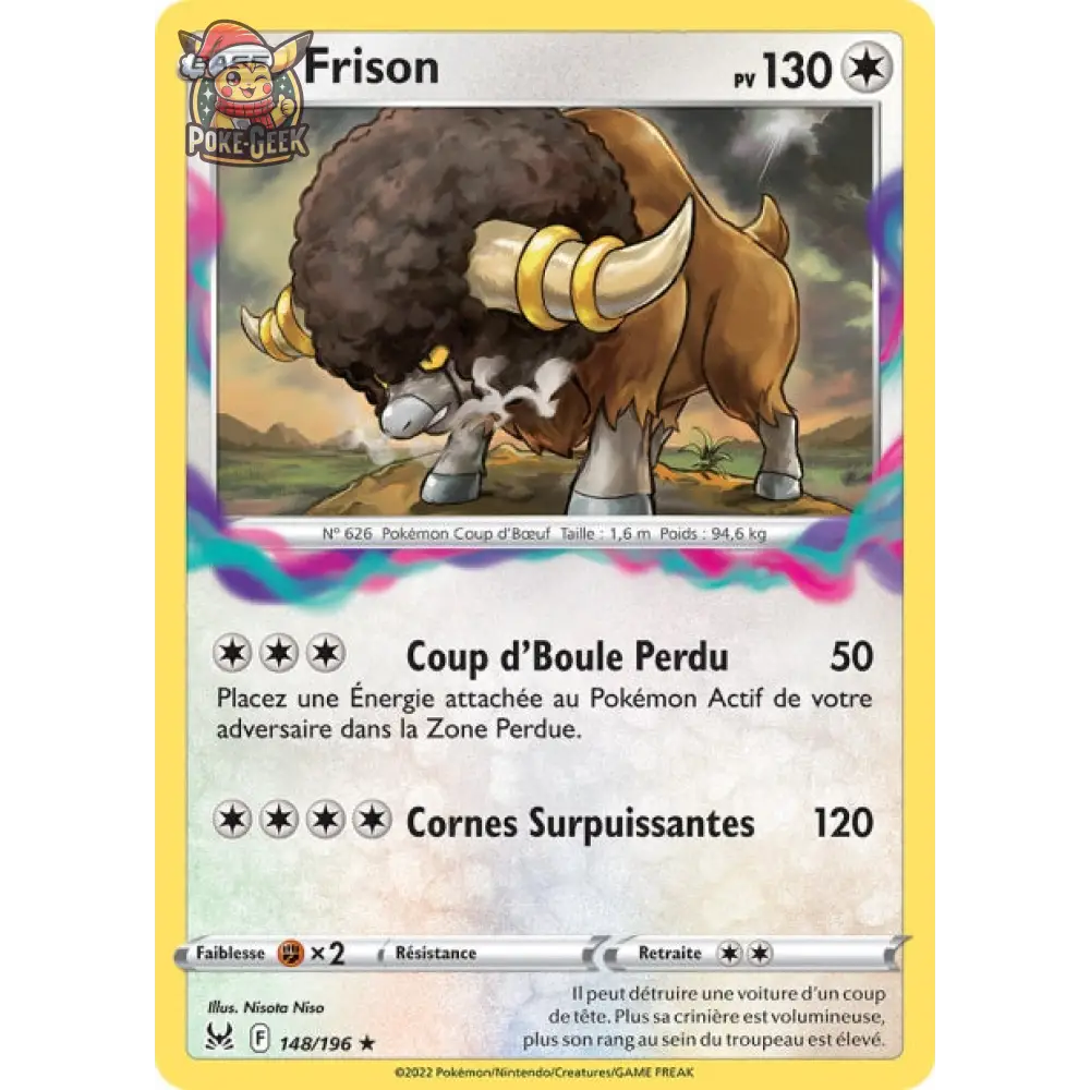 Frison - EB Origine Perdue - 148/196 - Poke-Geek