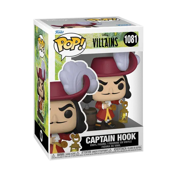 FUNKO POP! DISNEY: VILLAINS - CAPTAIN HOOK