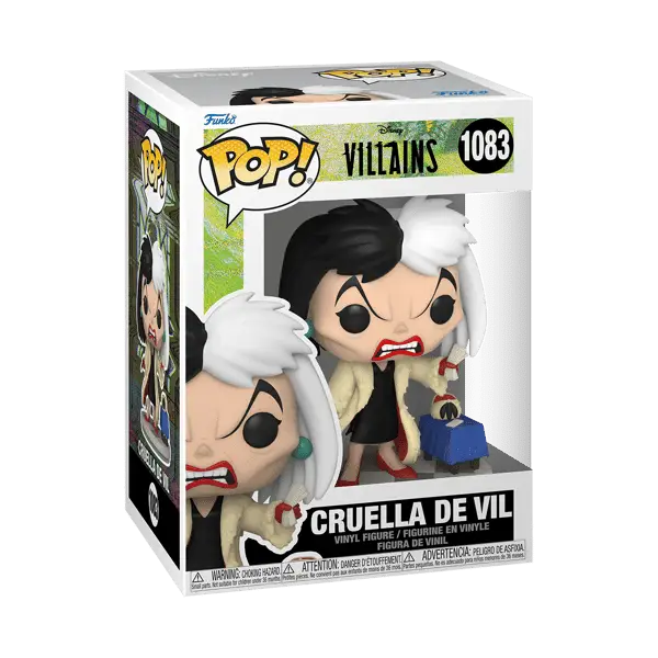 Funko Pop! Disney: Villains - Cruella de Vil - Poke-Geek