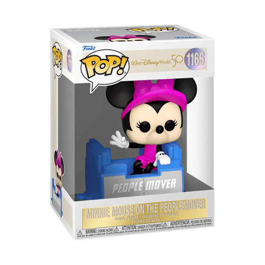 Funko Pop! Disney: Walt Disney World 50th Anniversary - Minnie Mouse on the People Mover 