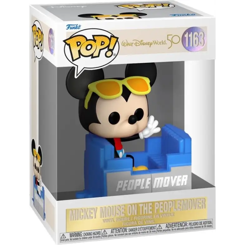 FUNKO POP! DISNEY: WALT DISNEY WORLD 50TH ANNIVERSARY - PEOPLE MOVER MICKEY - Poke-Geek