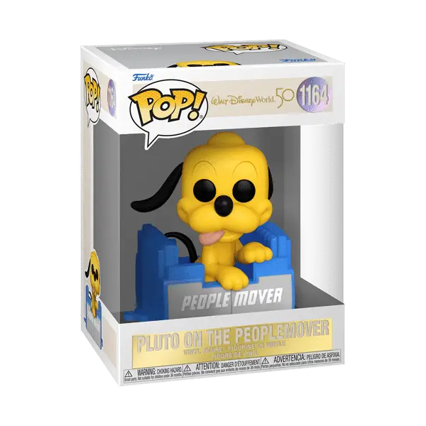FUNKO POP! DISNEY: WALT DISNEY WORLD 50TH ANNIVERSARY - PEOPLE MOVER PLUTO (WITH BALLOON)