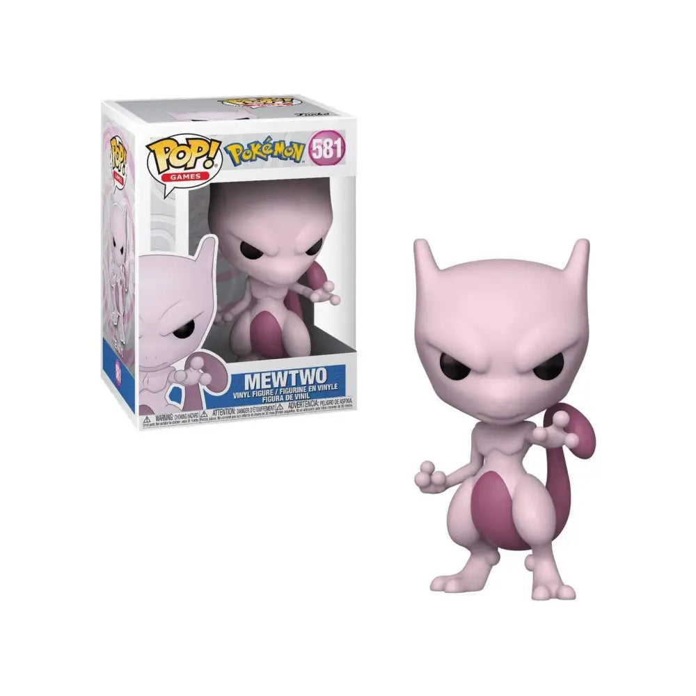 Funko POP! Games - Pokémon - 581 - Mewtwo - Poke-Geek