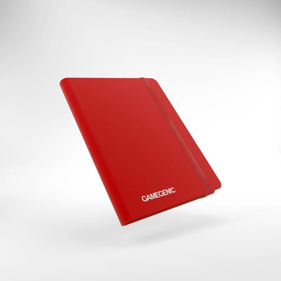 Classeur Gamegenic Casual Album 18 Pochettes rouge pour 360 cartes, vue de face