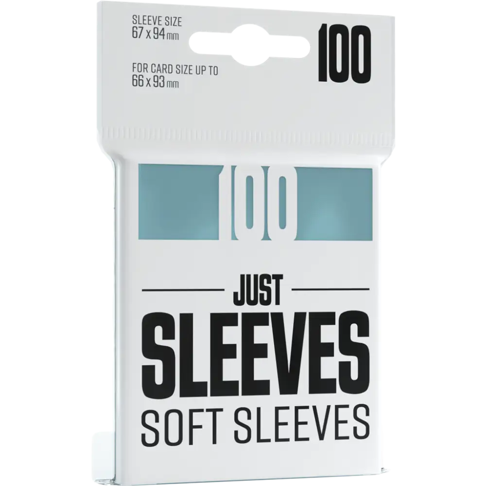 Gamegenic Just Sleeves – 100 Protège-cartes Souples – Format Standard TCG - Poke-Geek