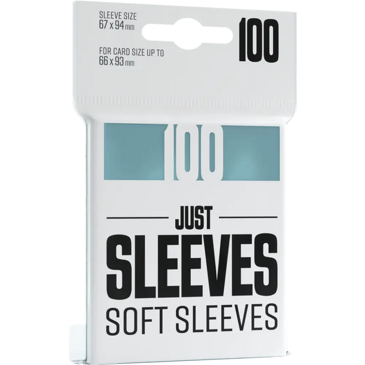 Gamegenic Just Sleeves – 100 Protège-cartes Souples – Format Standard TCG