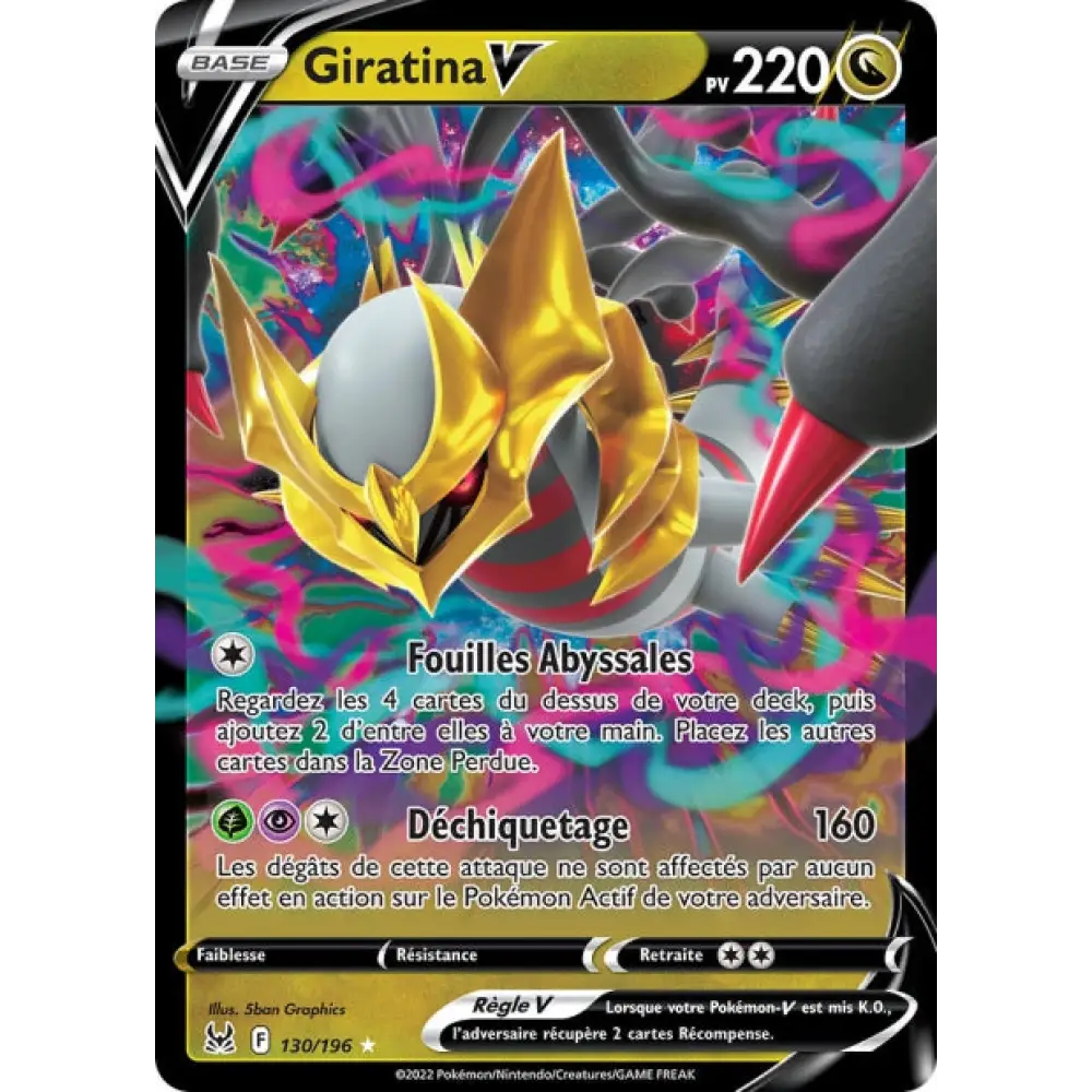Giratina V - EB Origine Perdue - 130/196 - Poke-Geek