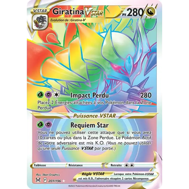 Giratina VSTAR - EB Origine Perdue - 201/196 - Poke-Geek