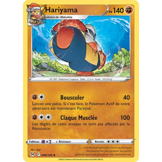Hariyama - EB Lost Origin - 98/196