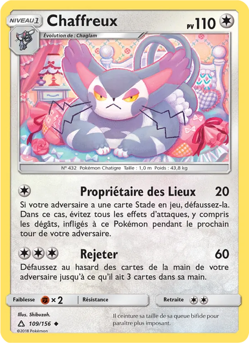 Chaffreux 109/156 — SL5 – Ultra-Prisme