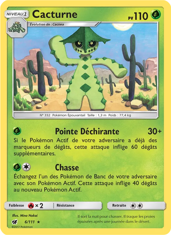 Cacturne 6/111 — SL4 – Invasion Carmin