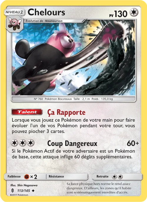 Chelours 113/145 — SL2 – Gardiens Ascendants