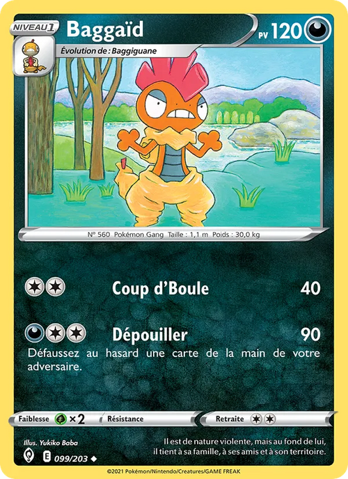 Baggaïd 99/203 — EB07 - Evolution Céleste