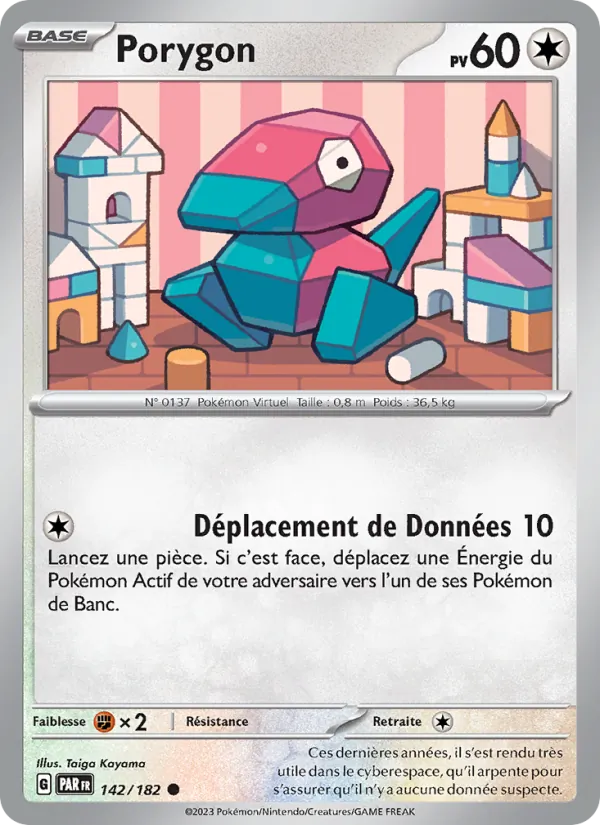 Porygon 142/182 — EV04 – Faille Paradoxe