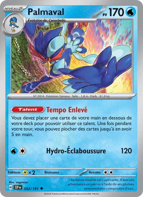 Palmaval 52/191 — EV08 – Étincelles Déferlantes