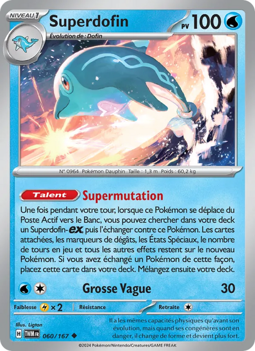 Superdofin 60/167 — EV06 – Mascarade Crépusculaire