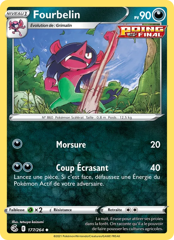 Fourbelin 177/264 — EB08 - Poing de Fusion