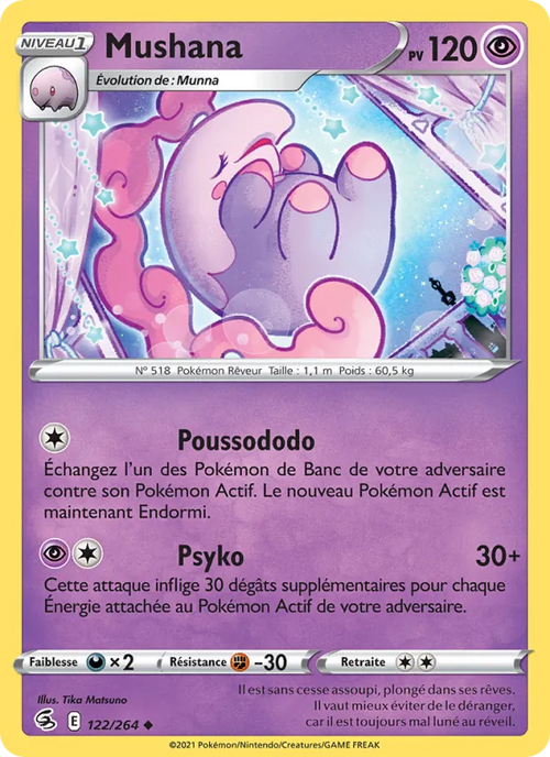 Mushana 122/264 — EB08 - Poing de Fusion