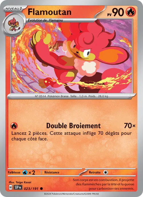 Flamoutan 23/191 — EV08 – Étincelles Déferlantes