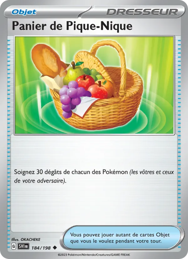 Panier de Pique-Nique 184/198 — EV01 – Écarlate et Violet