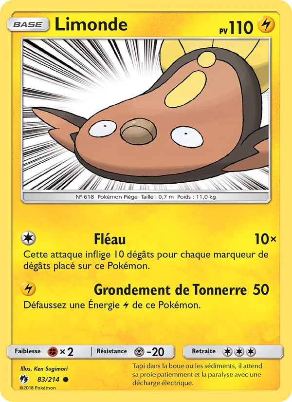 Limonde 83/214 — SL8 – Tonnerre Perdu