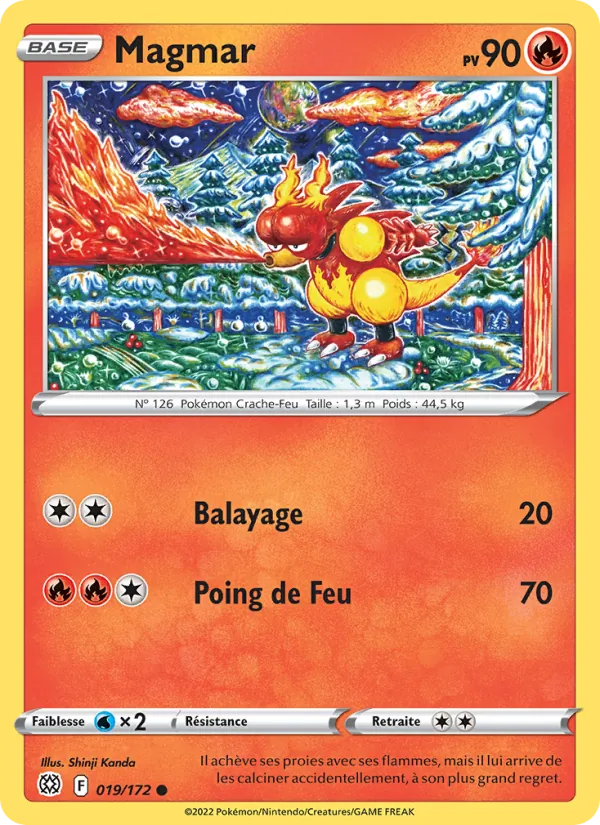 Magmar 19/172 — EB09 - Stars Etincelantes