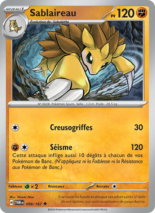 Sablaireau 98/167 — EV06 – Mascarade Crépusculaire
