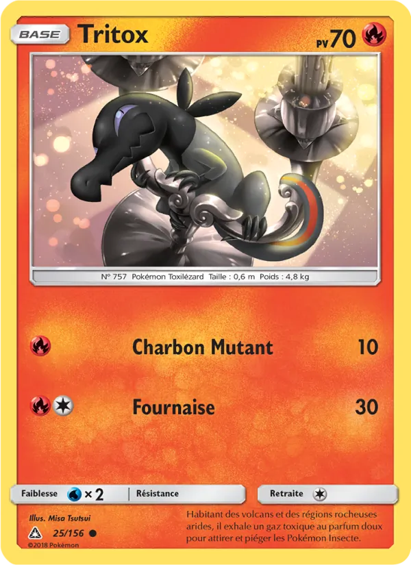 Tritox 25/156 — SL5 – Ultra-Prisme — Carte Pokémon française