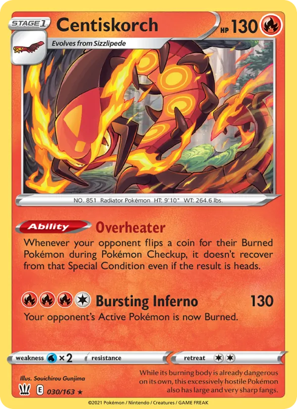 Scolocendre 30/163 — SWSH5 – Battle Styles