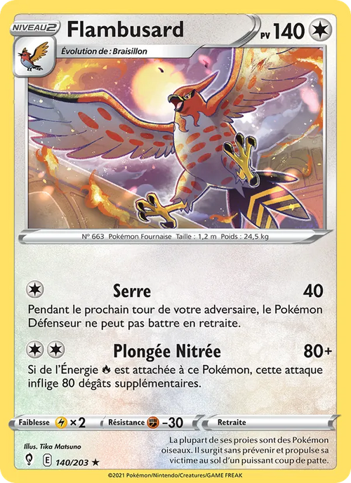 Flambusard 140/203 — EB07 - Evolution Céleste