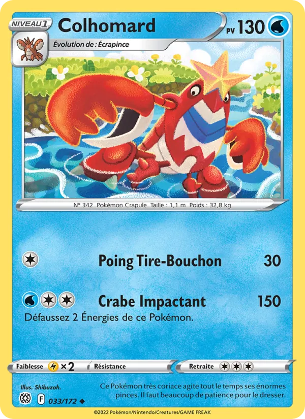 Colhomard 33/172 — EB09 - Stars Etincelantes