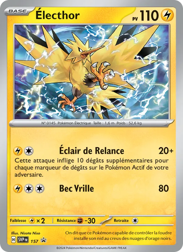 Électhor 157/225 — SVP — Promos Écarlate et Violet