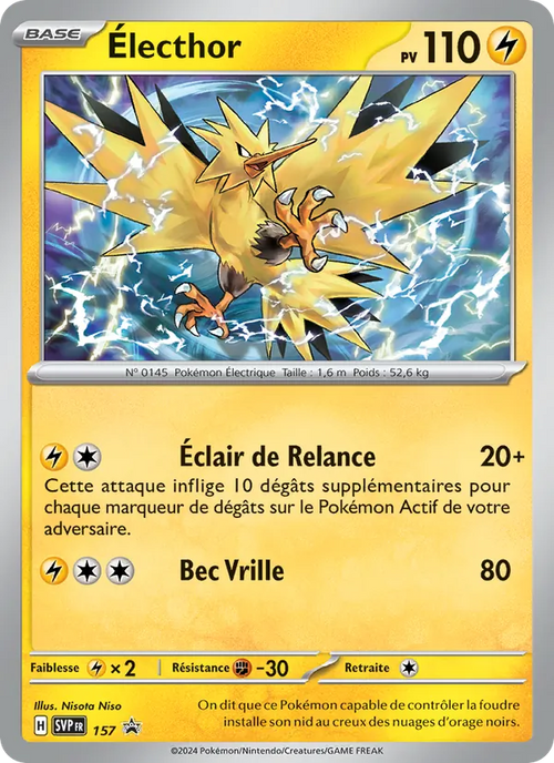 Électhor 157/225 — SVP — Promos Écarlate et Violet