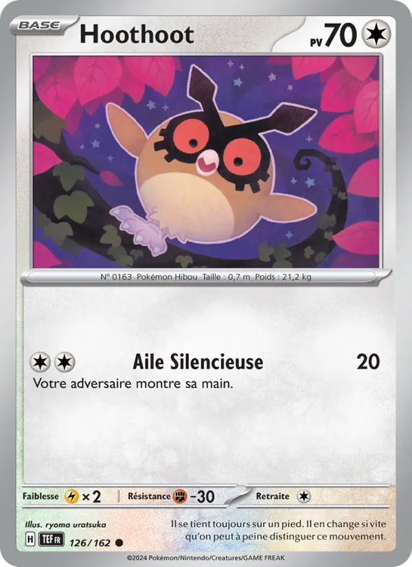 Hoothoot 126/162 — EV05 – Forces Temporelles