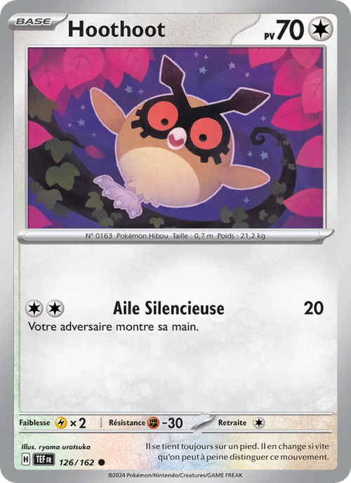 Hoothoot 126/162 — EV05 – Forces Temporelles