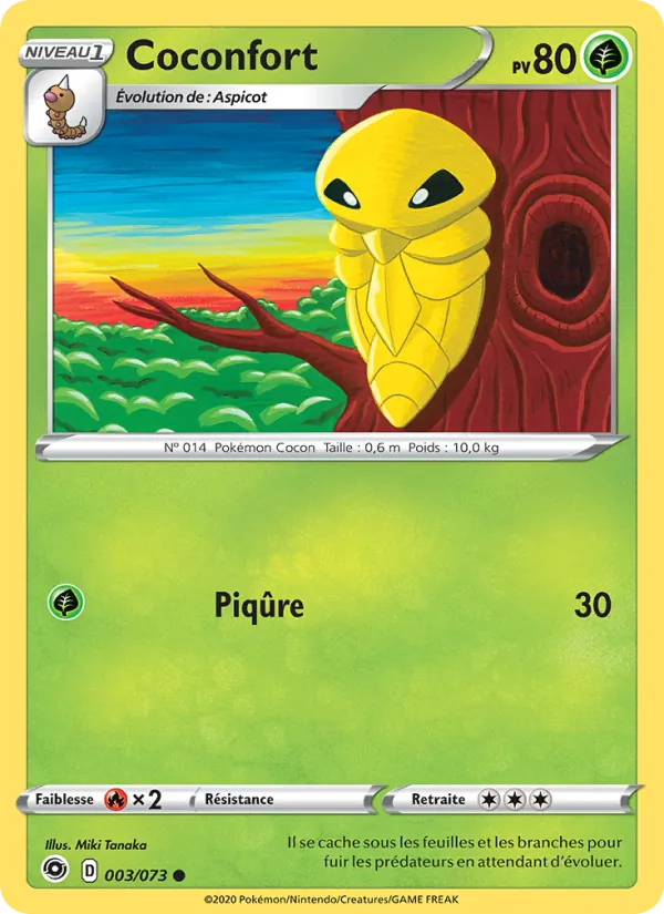 Coconfort 3/73 — EB03.5 – La Voie du Maître — Carte Pokémon française