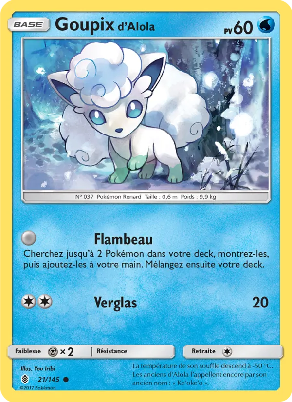 Goupix d’Alola 21/145 — SL2 – Gardiens Ascendants