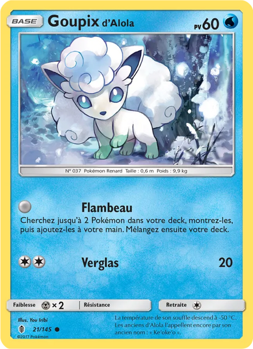 Goupix d’Alola 21/145 — SL2 – Gardiens Ascendants